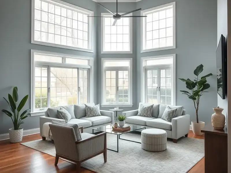 Interior painting project in Charleston home