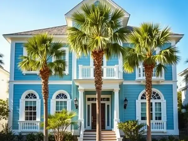 Kiawah Island exterior painting project